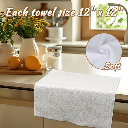 CARTMAN Roll Towel 60pk 12"x12" 180g White - color: 60pk White