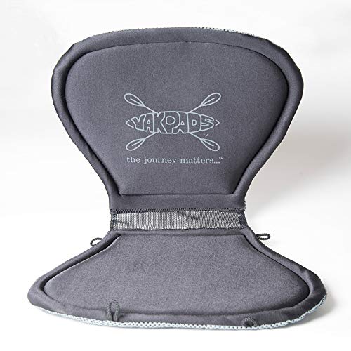 High Back Cushioned Seat Pad, Gel Seat Pad for Kayaks, Portable Seat Cushion for Outdoor Watersports and Recreation - Cascade Creek (High Back) - color: Highback
