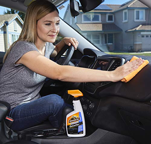 Armor All Interior Car Cleaning Kit, Interior Detailer Spray with Microfiber Towels and Microfiber Duster, 16 Fl Oz (3 Piece Kit)