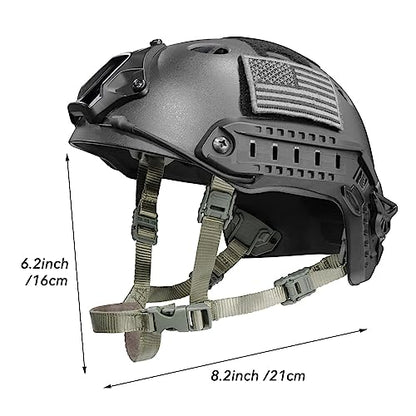 Tactical Helmet Chin Strap Adjustable Dial 4 Points Suspension System with Bolts and Screws for Tactical Fast MICH Bump Helmet Accessory - color: Style 3-Grey
