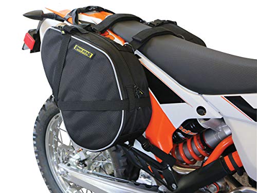Nelson-Rigg Black Dual Sport Enduro Saddlebags, Fits Most Dual Sport/Enduro KTM Honda Yamaha & Suzuki Models - size: 15 Liters