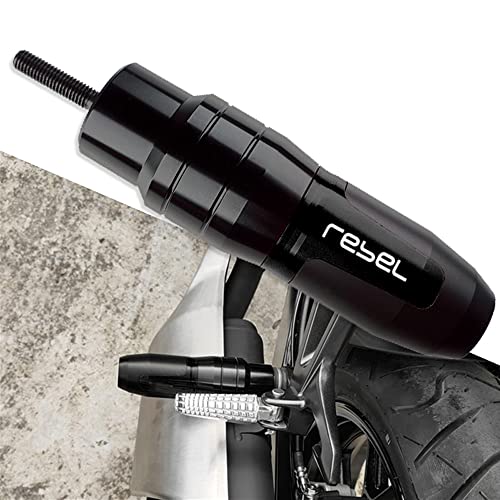 For Rebel CMX 1100 CMX1100 2021 Motorcycle CNC Accessoires Falling protection Exhaust Slider Crash pad slider with logo - color: black