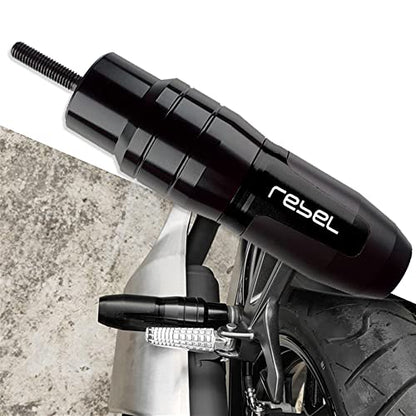 For Rebel CMX 1100 CMX1100 2021 Motorcycle CNC Accessoires Falling protection Exhaust Slider Crash pad slider with logo - color: red