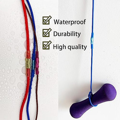 220Pcs Butt Terminal Connectors, Waterproof Heat Shrink Wire Connectors, Automotive Electrical Connector Terminals Kit, Crimp Connectors (22-10 Gauge) - size: 220pcs-butt connector