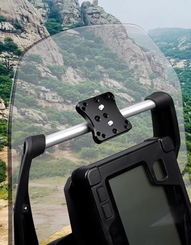 7/8" 22.2mm GPS Mount Motorcycle Handlebar Navigator Bracket GPS Holder Navigation Mount Fit for TW200 GROM MSX125 MT-07 MT-03 NC750S NC750X XR650L Monster CRF300L DRZ400SM V-Strom GSX-S950 - size: 22mm bar