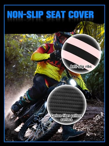 Electric Dirt Bike Seat Cover for Talaria Sting MX3/R MX4 MX5 PRO Pink,High Elastic Leather - color: pink