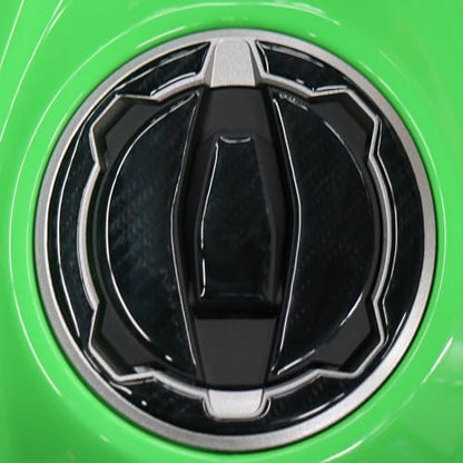 NIGHT CAT Compatible Ninja 400 Ninja 500 Motorcycle Fuel Tank Pad Kit Side Fuel Knee Guard Sticker Fuel Tank Protector（Gas Tank Cap) - color: Gas Tank Cap