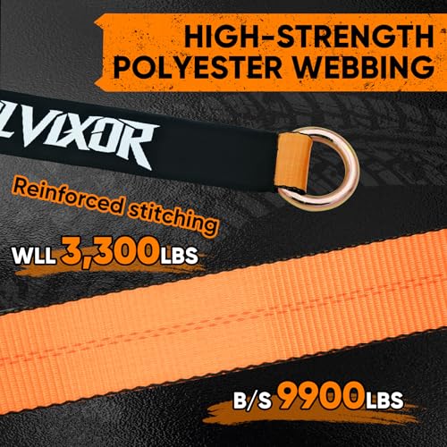4 Pack Car Tie Down Straps for Trailers - 2" x 96" - 9900LBS Break Strength - Tire Ratchet Strap with Snap Hooks - Adjustable Wheel Straps for Hauling UTV, SUV, Truck, Any Cars - color: Orange