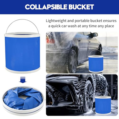 Qydipclin 39Pcs Car Detailing Kit, Car Detailing Brush Set, Car Wash Cleaning Kit, Car Detailing Brushes, Professional Car Care Kit for Interior Exterior Wheels, Blue - size: 39pcs