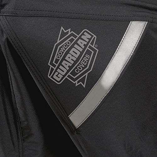Dowco Guardian 50124-00 WeatherAll Plus Indoor/Outdoor Waterproof Motorcycle Cover, Black, Sportbike