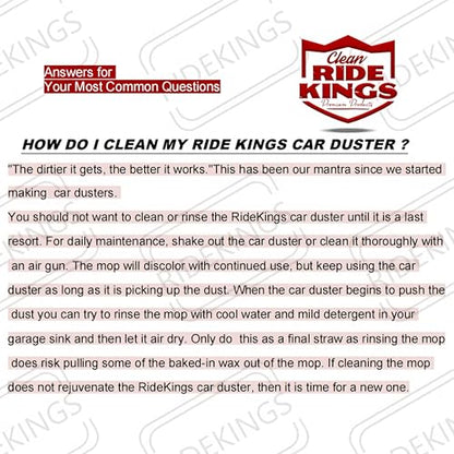 Car Duster Exterior Scratch Free, Extendable Handle, Detail Brush Kit for Vehicles, Wax Cotton Fabric, Waterless Wash Treatments，Car Care Equipment，Gifts for Men Women - color: Dark Red