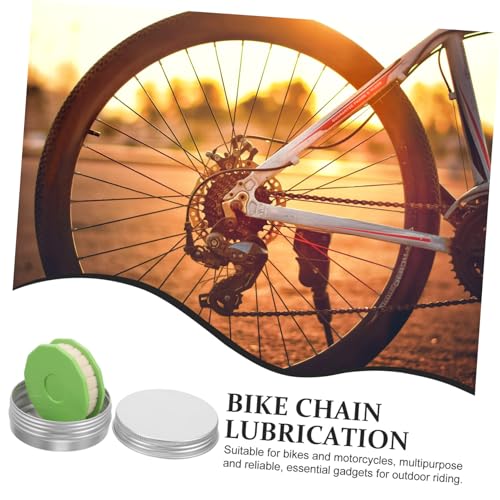 HANABASS 2pcs Bike Chain Lubricator Tool Bike Roller for Cycling Maintenance Easy to Use Portable Chain Lube
