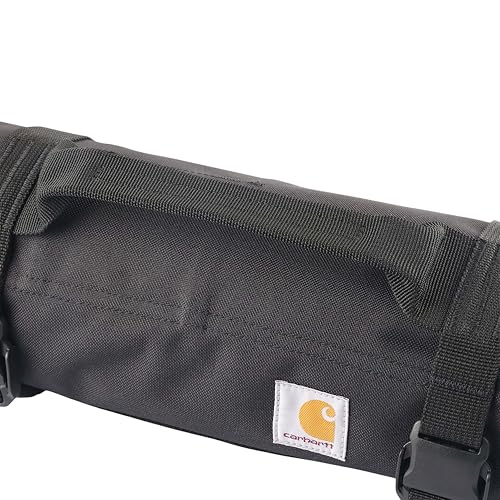 Carhartt Utility Roll Organizer, Durable, Water-Resistant Tool Roll, Black, 16 Pocket - color: Black, size: 16 Pocket