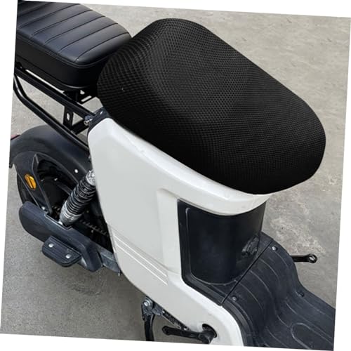 Vaguelly Motorbike Seat Cover Mesh Motorcycle Seat Cushion Pad Breathable Insulated Motorcycle Accessory