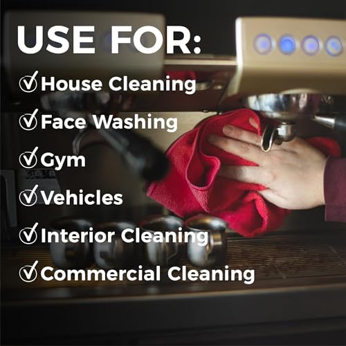 The Rag Company - All-Purpose Microfiber Terry Cleaning Towels - Commercial Grade, Highly Absorbent, Lint-Free, Streak-Free, Kitchens, Bathrooms, Offices, 300gsm, 12in x 12in, Royal Blue (12-Pack) - color: Royal Blue, size: 12in x 12in