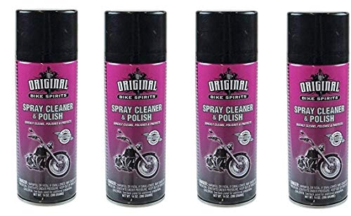 Bike Spirits Original Spray Cleaner Polish 14oz can 4 PACK