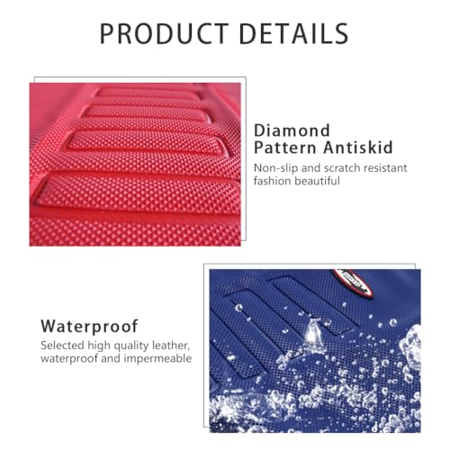 Motorcycle Seat Cover Universial Dirt Bike Gripper Soft Seat Cover Cushion with Particle Surface for CRF YZF RM KXF KLX TTR SX EXC (Blue) - color: Blue