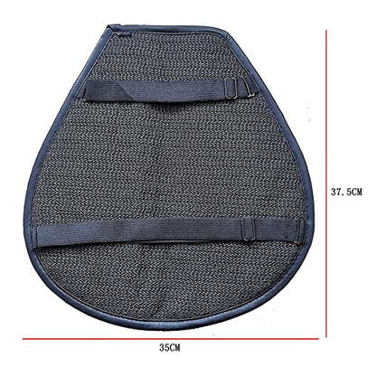 Motorcycle Seat Cushion,Shock Absorption Motorcycle Seat Pad Breathable Seat Mat Motorbike Pressure Relief Cushion Motorcycle Accessories,37.5cmx35cm
