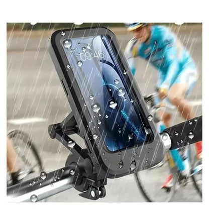 GPS Navigaton Bracket Support Motorcycle Bike Waterproof Phone Holder Magnetic 360° Swivel Adjustable Cycling Bag GPS Stand Secure Mount