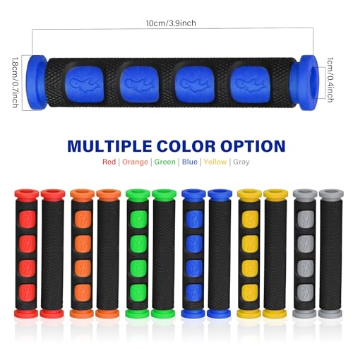2Pcs Universal Motorcycle Brake Lever Cover Handle Silicone Sleeve Motorbike Bicycle Handles Grips Protection Accessories - color: blue