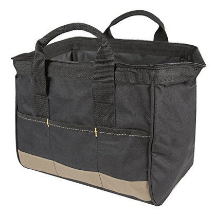 Custom Leathercraft1161 12 in. Standard Big Mouth Bag, 14 Pocket