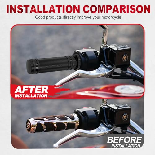 Motorcycle 1" Handlebar Hand Grips Fit for Harley Sportster XL Iron 883 1200 Dyna Softail Touring Road King Street Electra Glide V-Rod VRSC