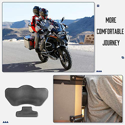 FATExpress G310GS G310R Motorcycle Passenger Backrest Back Pad Rear Top Case Box Cushion Sticker Decal for BMW R1250GS R 1250 GS 1250GS R1200GS F700GS F750GS F800GS F850GS ADV Adventure Accessories