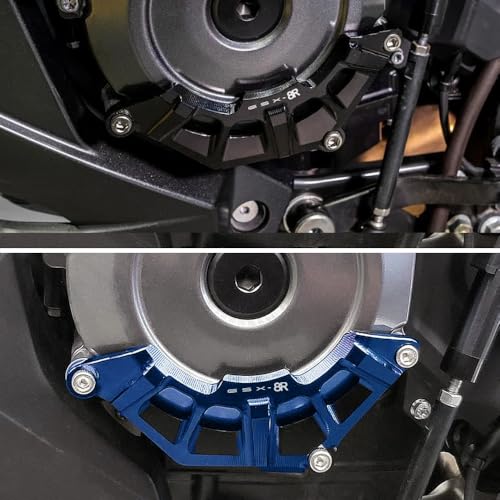 For 2025 GSX8R GSX-8R 2024 2023 Motorcycle CNC Parts Left Right Engine Stator Protective Cover Guard Protectors Frame Slider gsx8r (Black)