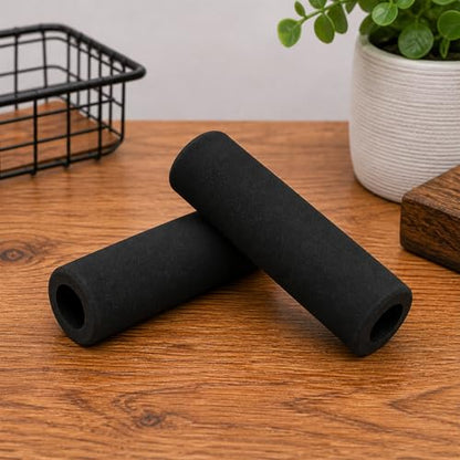 Motorcycle Handlebar Grips Covers Universal Foam Handle Grips Anti Vibration Comfort Grip Fits Dual Sport, Street, Off-Road Motorcycles