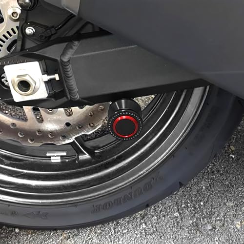 Motorcycle Swingarm Spools Slider Compatible With S.uzuki GSX-8R 2024 2025 | Swing Arm Stand Screws Bobbins GSX8R GSX 8R Accessories (red) - color: red
