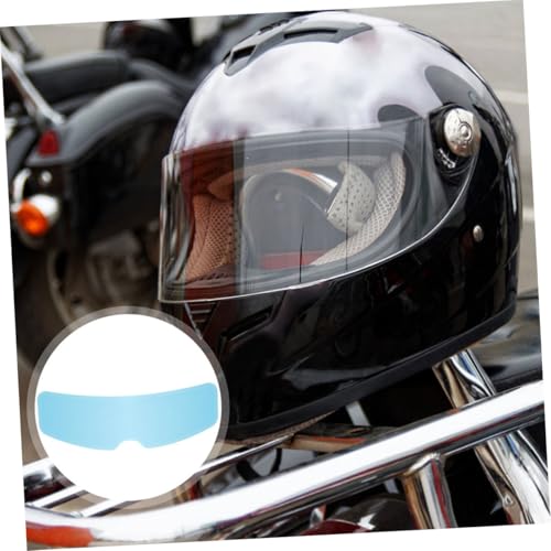 Garneck 2pcs Motorcycle Helmet Rainproof and Film Helmet Film Patch Visor Lens Motorcycle Part