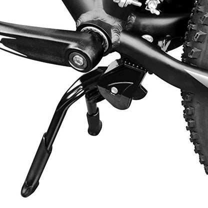 BV Bike Stand for 24"-28" - Adjustable & Foldable Bike Kickstand with Stable Double Leg & Chain Protection - Easy to Mount Kickstand for Adult Bike - Durable Design for City, Trekking & Mountain Bike - style: Regular Duty