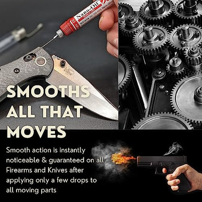 Nano-Oil Duo: 10+85 Weight Original & Heavy Grade Kit-by St. Claire-NanoLube Anti Friction Concentrate -Nano Oil for Knives, Gun Lube, Knife Pivot Lube, Gun Oil -NLNA10 & 85W8cc - style: Nano Duo 10w+85w