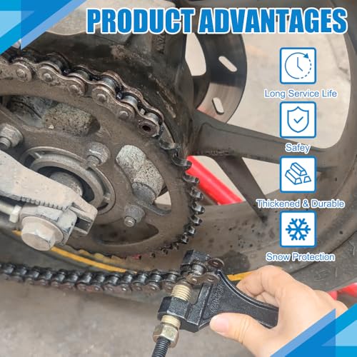 420-530 Chain Breaker, Motorcycle Chain Tool, Link Splitter Pin Remove Tool, Motorcycle Heavy Duty Link Breaker Splitter Fit for Bicycle Dirt Pit Bike ATV Quad Go-Kart #40 41 428 520 530 525