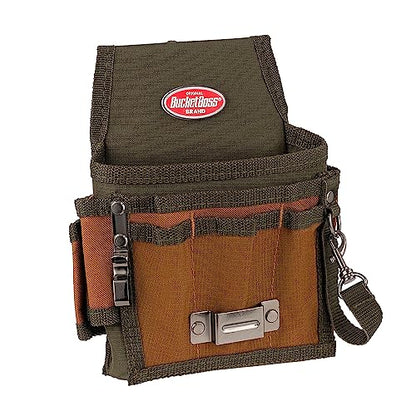 Bucket Boss - Tool Pouch with FlapFit, Pouches - Original Series (54140) , Brown