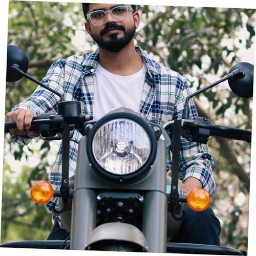 PRETYZOOM 2Pcs Motorcycle Holder Punch Installation Luggage Rope with Front Hook for Easy Access to Keys Gloves Glasses Handlebar Accessory for Motorcycle