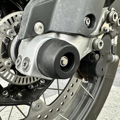 for Triumph Street for Triple 765 R S Rs 675R Rx 660S 2007-2023 Motorcycle Wheel Protector Rear Front Axle Fork Crash Slider Motorcycle Crash Protector