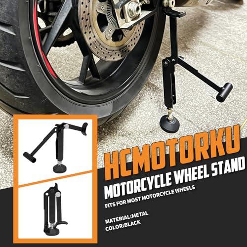 Labor Saving Wheel Stand Kickstand Universal Wheel Lifter Side Support Stand Swingarm Lift Frame Fit for Harley Wheels