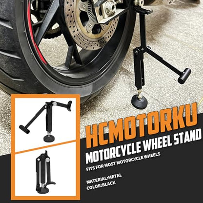 Labor Saving Wheel Stand Kickstand Universal Wheel Lifter Side Support Stand Swingarm Lift Frame Fit for Harley Wheels