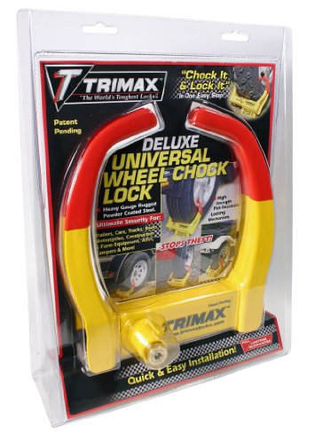 Trimax TCL275 Wheel Chock Lock 2-Pack - style: 2 Pack TCL75