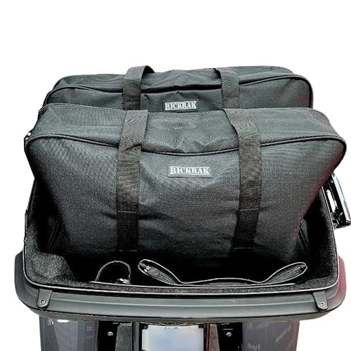 RICKRAK Tour Pak Travel Luggage, Motorcycle Luggage, Motorcycle Bags and Luggage - Motorcycle Luggage Rack Bags, Large Motorcycle Bag, Motorcycle Traveling Accessories - Portable Luggage - SOLD EACH