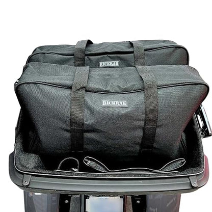 RICKRAK Tour Pak Travel Luggage, Motorcycle Luggage, Motorcycle Bags and Luggage - Motorcycle Luggage Rack Bags, Large Motorcycle Bag, Motorcycle Traveling Accessories - Portable Luggage - SOLD EACH