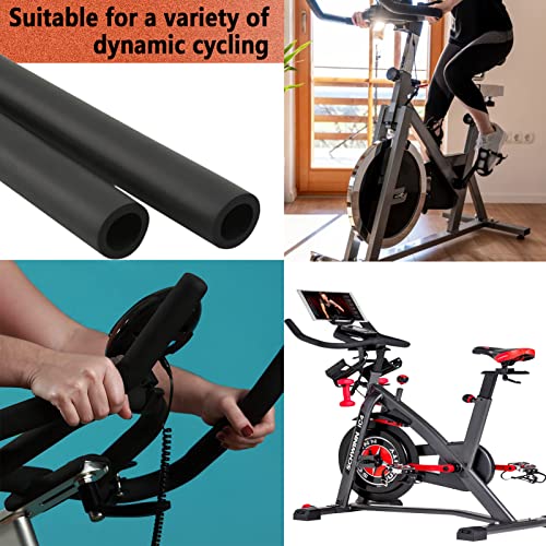 Taeku Foam Handle Grip Covers, 1 Pair Anti-Slip NPVC Tubing Sleeves Comfort Grip for Fitness Equipment, Garden Tools, Stroller Handles - color: 15 IN