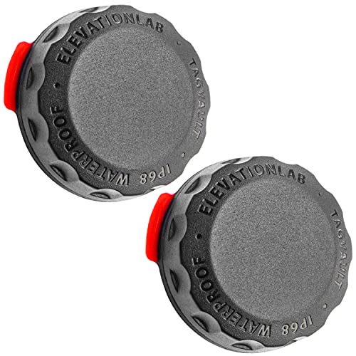 Elevation Lab AirTag Adhesive Mount - Waterproof (2 Pack) | Indestructible, discreet, screw-on design, find your bike, car, & more, patended - size: 2 Pack