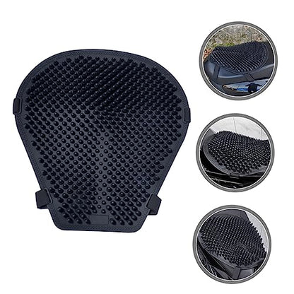 Breathable Motorcycle Seat Cushion Non Slip Silicone Pad with Ventilation for Cooler Ride Comfortable Motorbike Seat Cover Heat Resistant