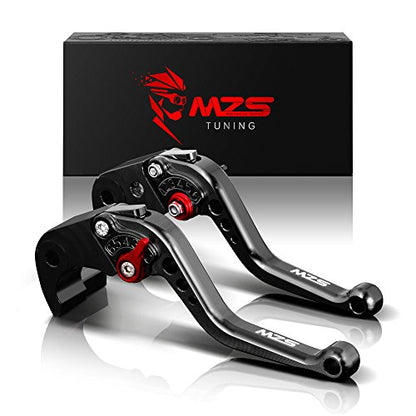 MZS Motorcycle Brake Clutch Levers + Motorcycle Frame Sliders Compatible with 1290 Super R 2020-2021