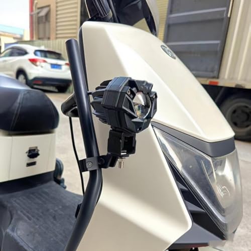 Motorcycle Spotlight Bracket, 2PCS Headlight Holder, Heavy-Duty Tube Clamp Mounting Bracket for 20mm-32mm ATV UTV Roll Bar (0.78-1.25 inch) - size: 0.78-1.25 inch
