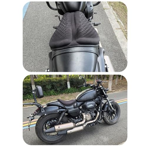 Motorcycle Seat Cushion for Honda Gold Wing GL1800 2018-2020 2021 2022 2023 2024 Shock-Reducing Motorbike Pad Breathable Anti-Slip Soft Motorcycle Seat Pad,Generation 1