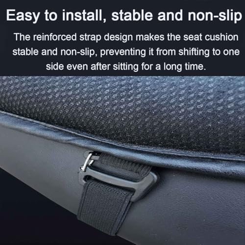 Motorcycle Gel Seat Cushion for Ducati Scrambler Café Racer 2016-2023,3D Gel Honeycomb Seat Pad TPE Gel Shock Absorbing Breathable Soft Elastic