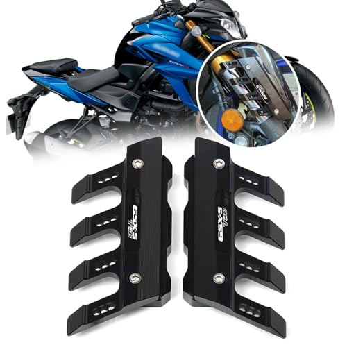 FOR GSX-S750 GSXS750 motorcycle fender front fork protector front fender guard slider gsx-s750 motorcycle accessories (Black) - color: Black